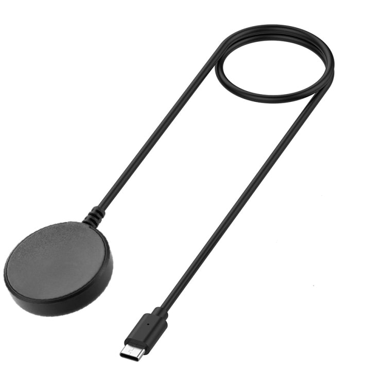 For Samsung Galaxy Watch Ultra 2025 47mm / Watch 8 / Watch 8 Calssic USB-C / Type-C Interface Smart Watch Magnetic Charging Cable - Black