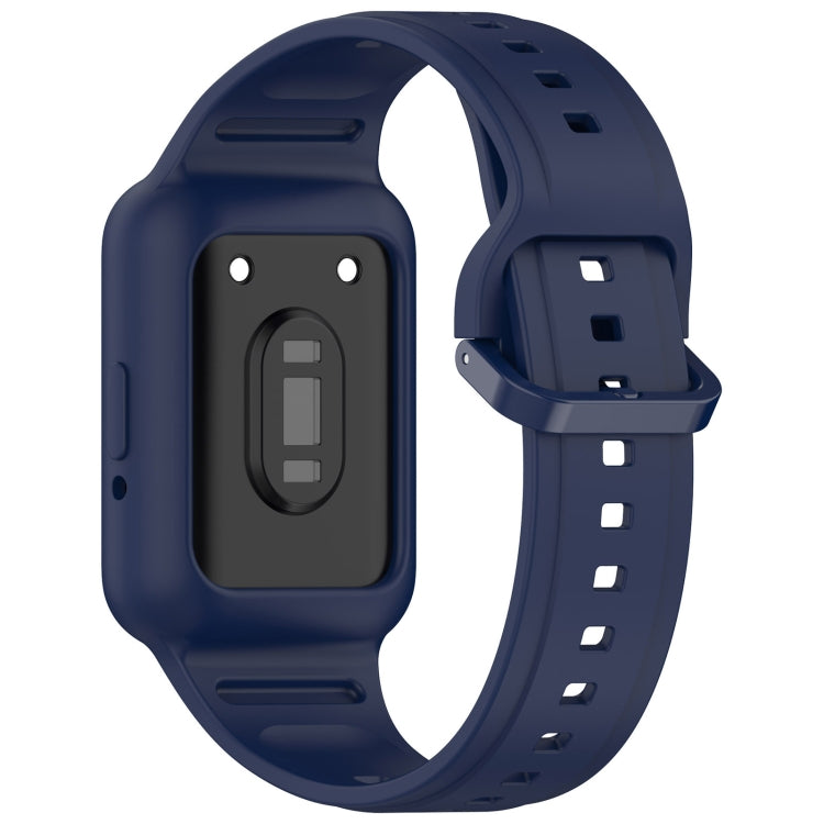 For  Huawei Band 9 NFC Two Color Frame Integrated Silicone Watch Band