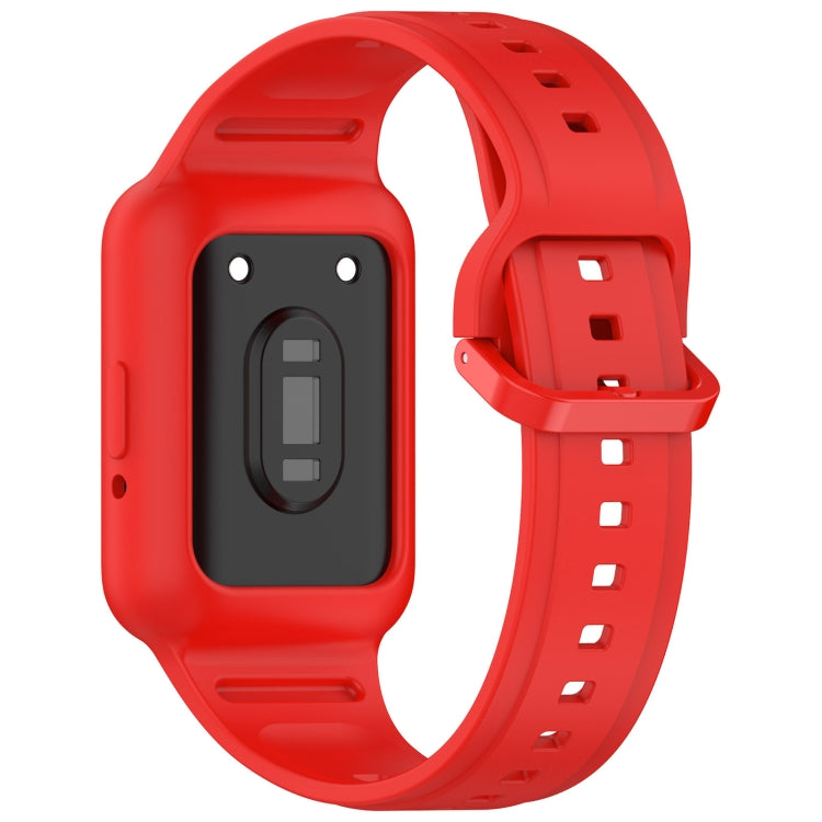 For  Huawei Band 9 NFC Two Color Frame Integrated Silicone Watch Band