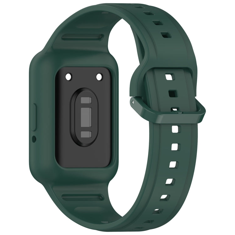 For  Huawei Band 9 NFC Two Color Frame Integrated Silicone Watch Band