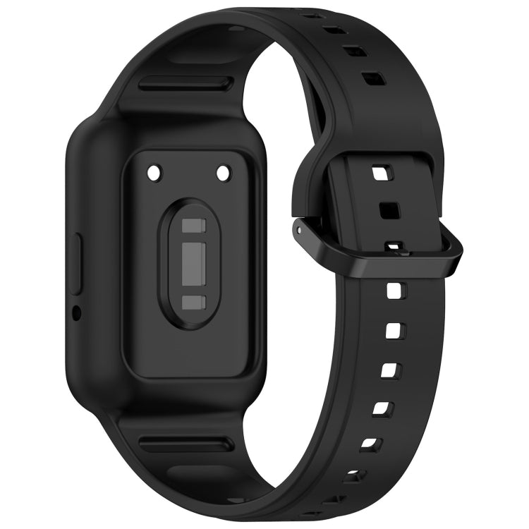 For  Huawei Band 9 Two Color Frame Integrated Silicone Watch Band