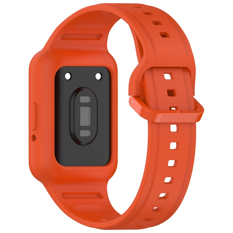 For  Huawei Band 9 Two Color Frame Integrated Silicone Watch Band