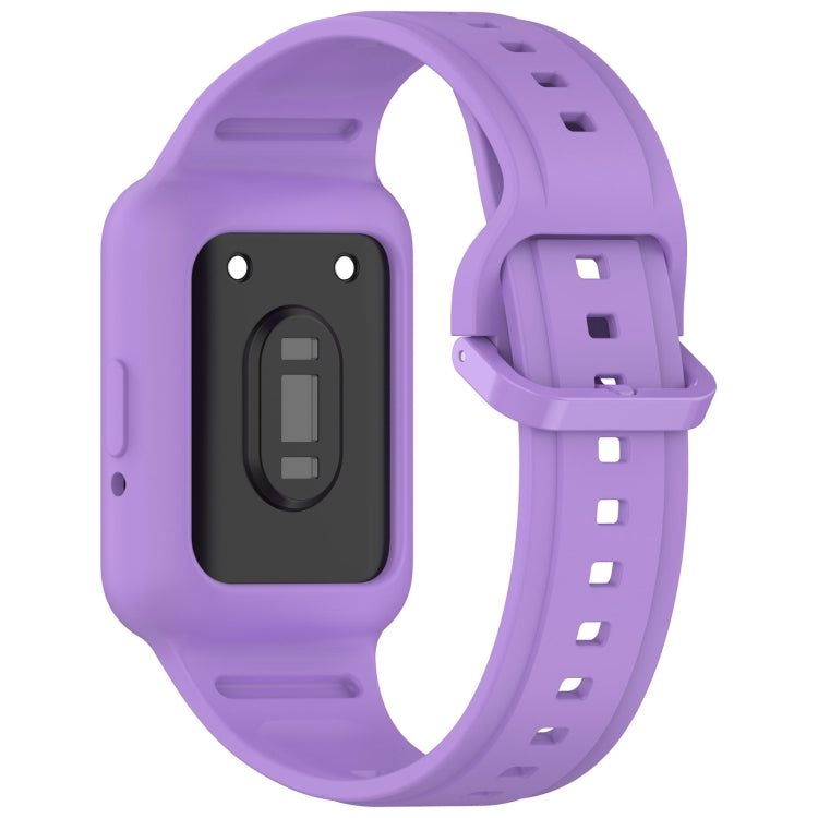 For  Huawei Band 9 Two Color Frame Integrated Silicone Watch Band