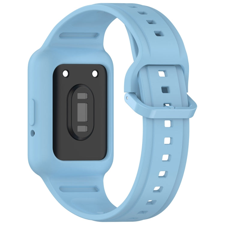 For  Huawei Band 8 Two Color Frame Integrated Silicone Watch Band