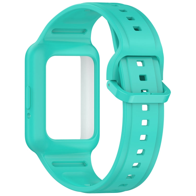 For  Huawei Band 8 Two Color Frame Integrated Silicone Watch Band