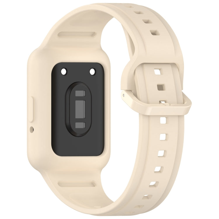 For  Huawei Band 8 Two Color Frame Integrated Silicone Watch Band