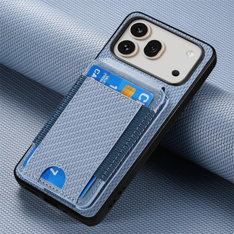 For Honor 600 Global Carbon Fiber Vertical Flip Wallet Stand Phone Case