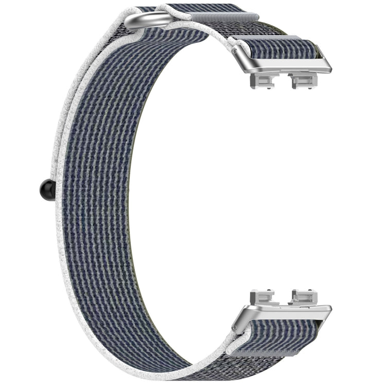 For Huawei Band 10 / 10 NFC / 9 / 9 NFC / 8 / 8 NFC Loop Nylon Hook and Loop Fastener Watch Band