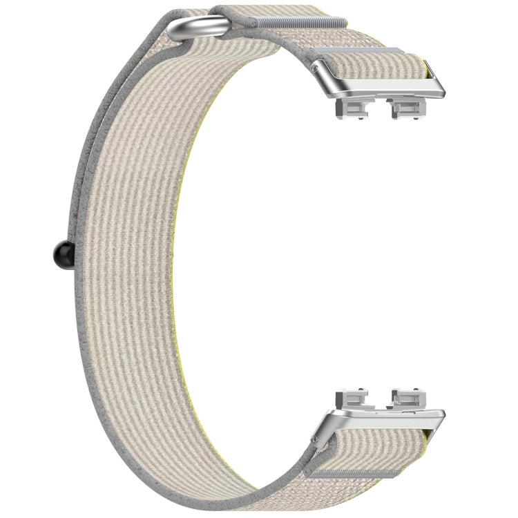 For Huawei Band 10 / 10 NFC / 9 / 9 NFC / 8 / 8 NFC Loop Nylon Hook and Loop Fastener Watch Band