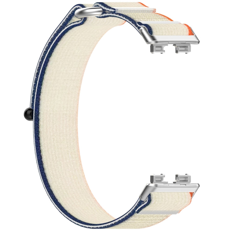 For Huawei Band 10 / 10 NFC / 9 / 9 NFC / 8 / 8 NFC Loop Nylon Hook and Loop Fastener Watch Band