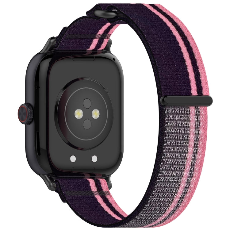 For vivo Watch GT Loop Nylon Hook and Loop Fastener Watch Band