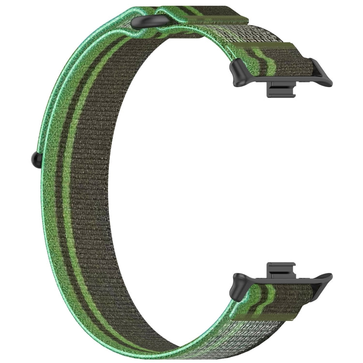 For vivo Watch GT Loop Nylon Hook and Loop Fastener Watch Band