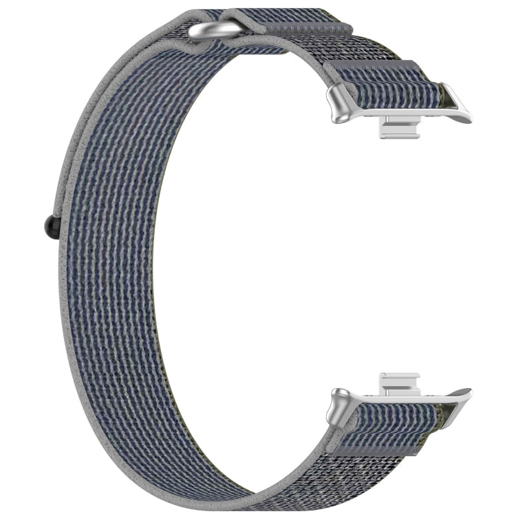 For vivo Watch GT Loop Nylon Hook and Loop Fastener Watch Band