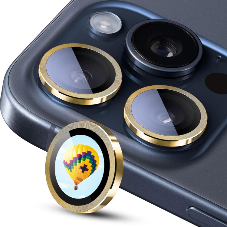 For iPhone 16 Pro / 16 Pro Max ENKAY Hat-Prince AR 9H Rear Lens Aluminium Alloy Tempered Glass Film