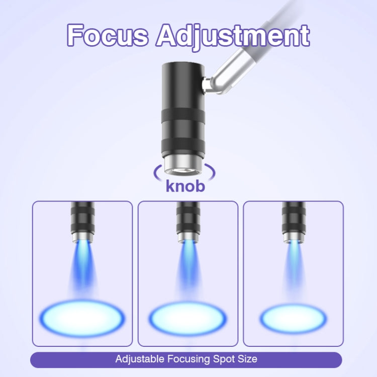 HD-AL20 Aluminum Alloy Beauty UV Lamp for Eyelash Extensions Nail Salon Foot Pedal Control