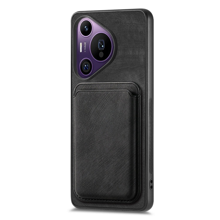 For Huawei Pura 70 Pro Retro Leather Card Bag Magnetic Phone Case