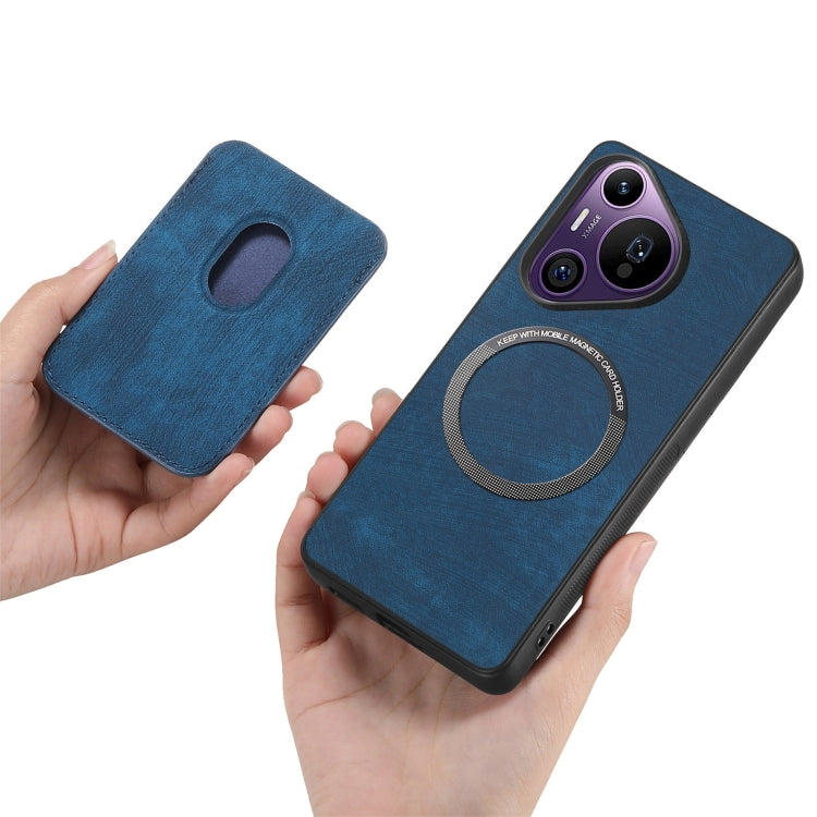 For Huawei Pura 70 Pro+ Retro Leather Card Bag Magnetic Phone Case