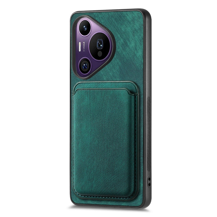 For Huawei Pura 70 Pro+ Retro Leather Card Bag Magnetic Phone Case