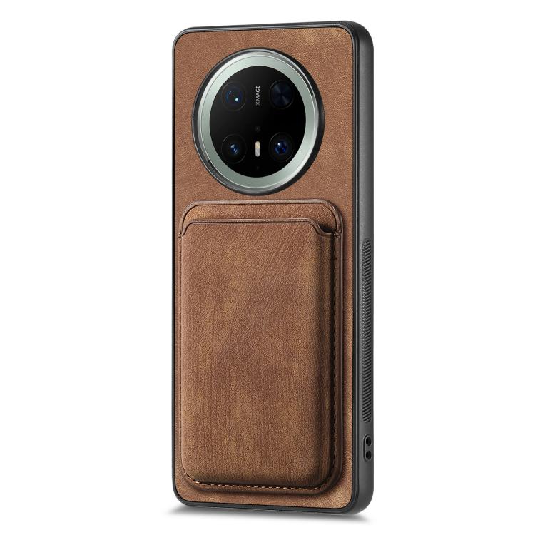 For Huawei Mate 70 Retro Leather Card Bag Magnetic Phone Case