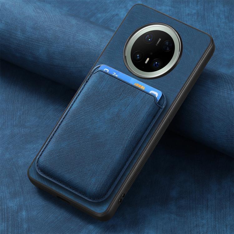 For Huawei Mate 70 Retro Leather Card Bag Magnetic Phone Case