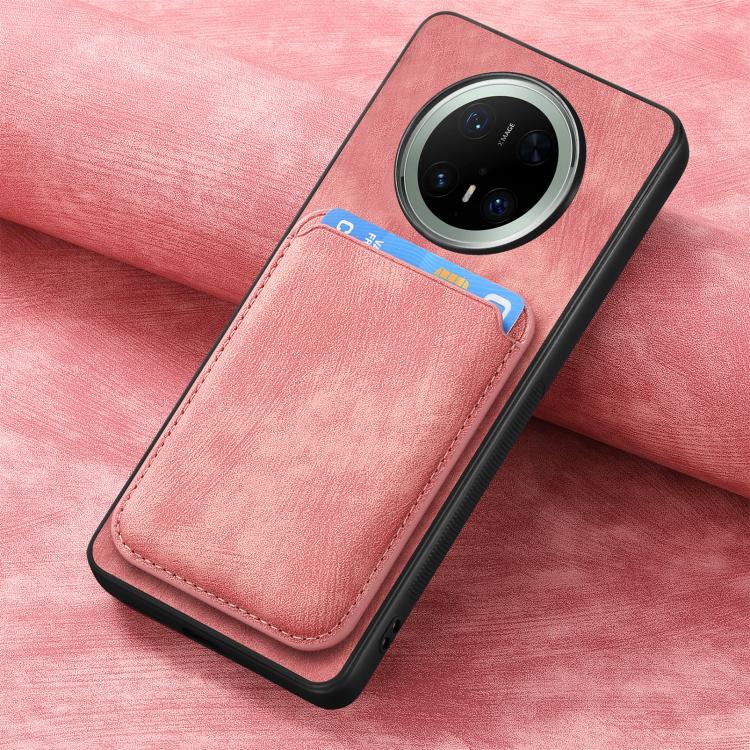 For Huawei Mate 70 Retro Leather Card Bag Magnetic Phone Case