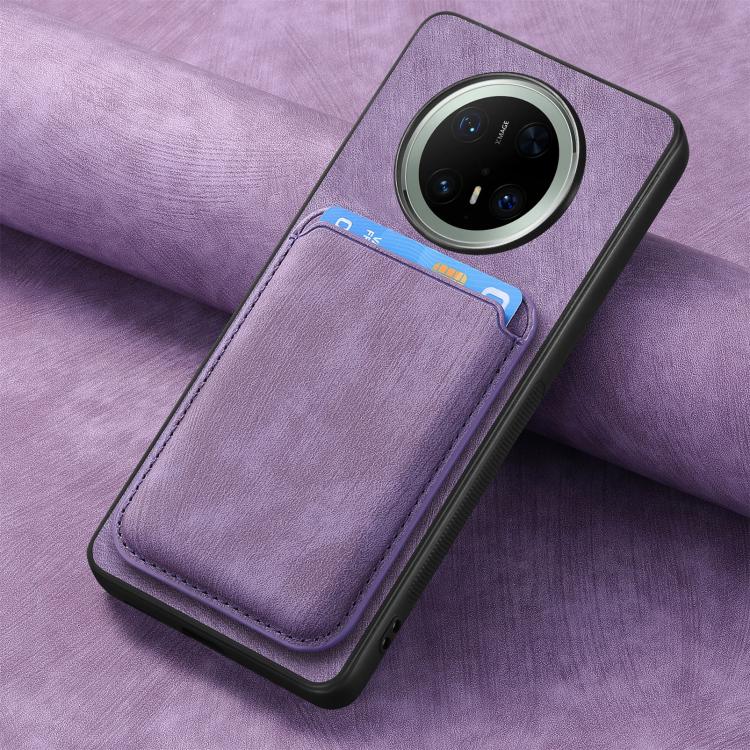 For Huawei Mate 70 Retro Leather Card Bag Magnetic Phone Case