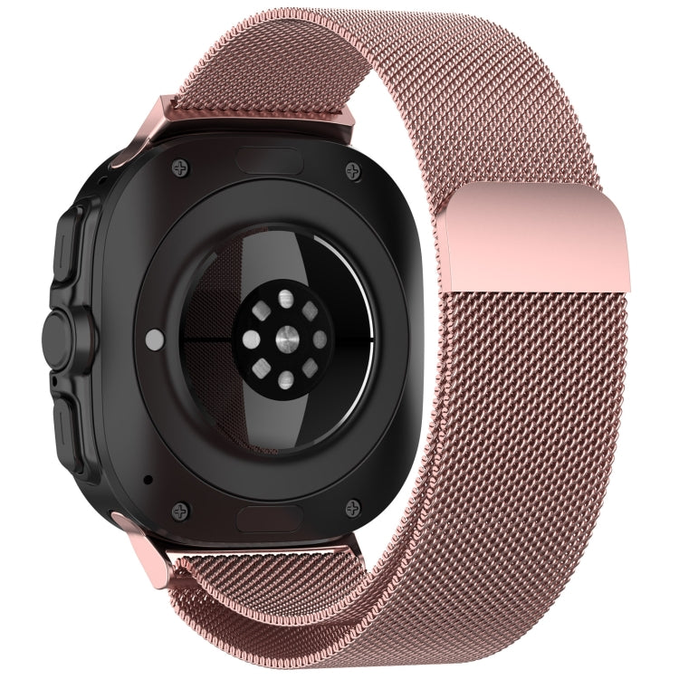 For Samsung Galaxy Watch Ultra 47mm Milan Magnetic Metal Steel Watch Band