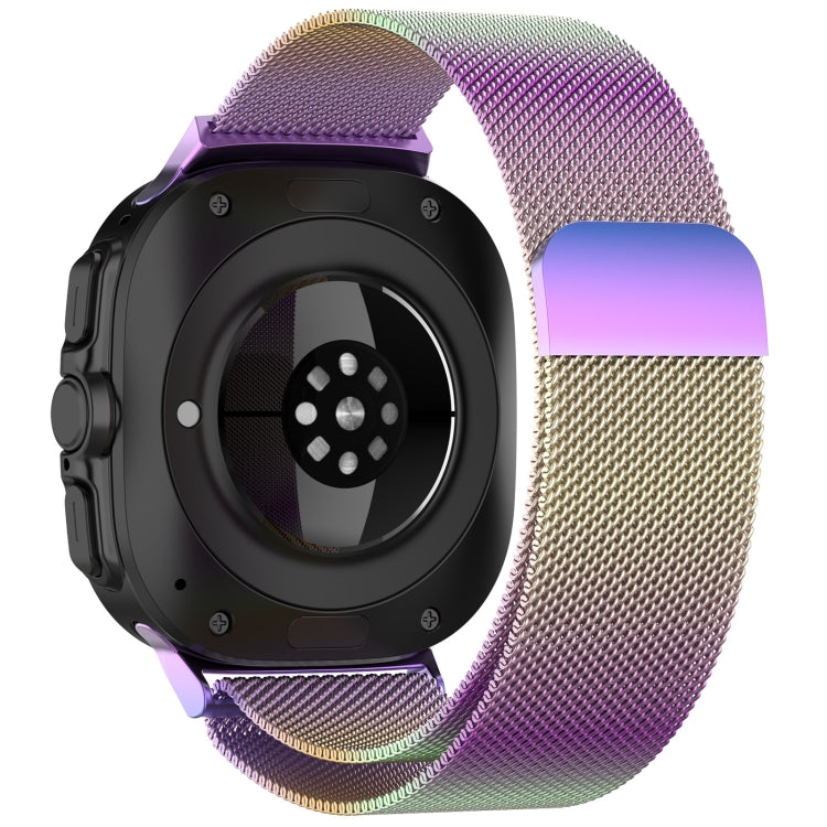 For Samsung Galaxy Watch Ultra 47mm Milan Magnetic Metal Steel Watch Band