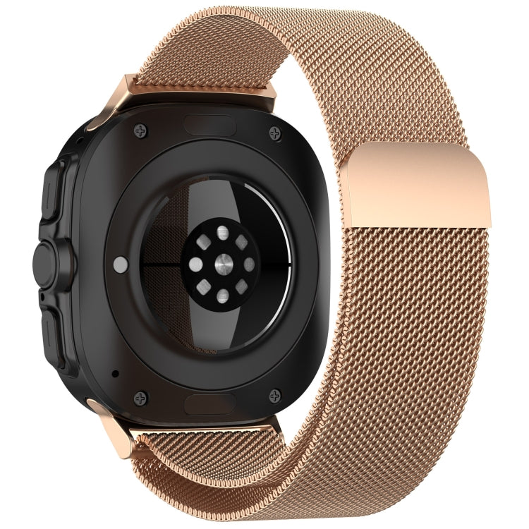 For Samsung Galaxy Watch Ultra 47mm Milan Magnetic Metal Steel Watch Band