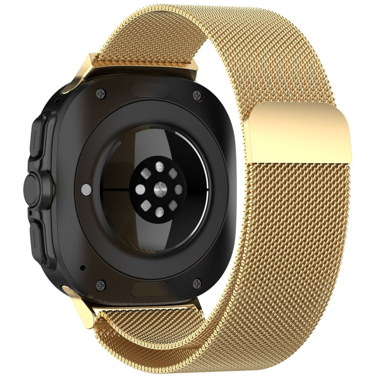 For Samsung Galaxy Watch Ultra 47mm Milan Magnetic Metal Steel Watch Band