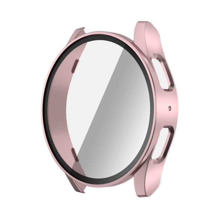For Samsun Galaxy Watch 7 44mm PC + Tempered Film Integrated Watch Protective Case