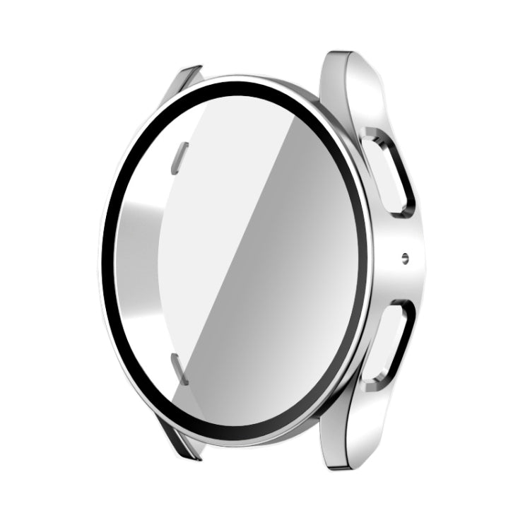 For Samsun Galaxy Watch 7 44mm PC + Tempered Film Integrated Watch Protective Case