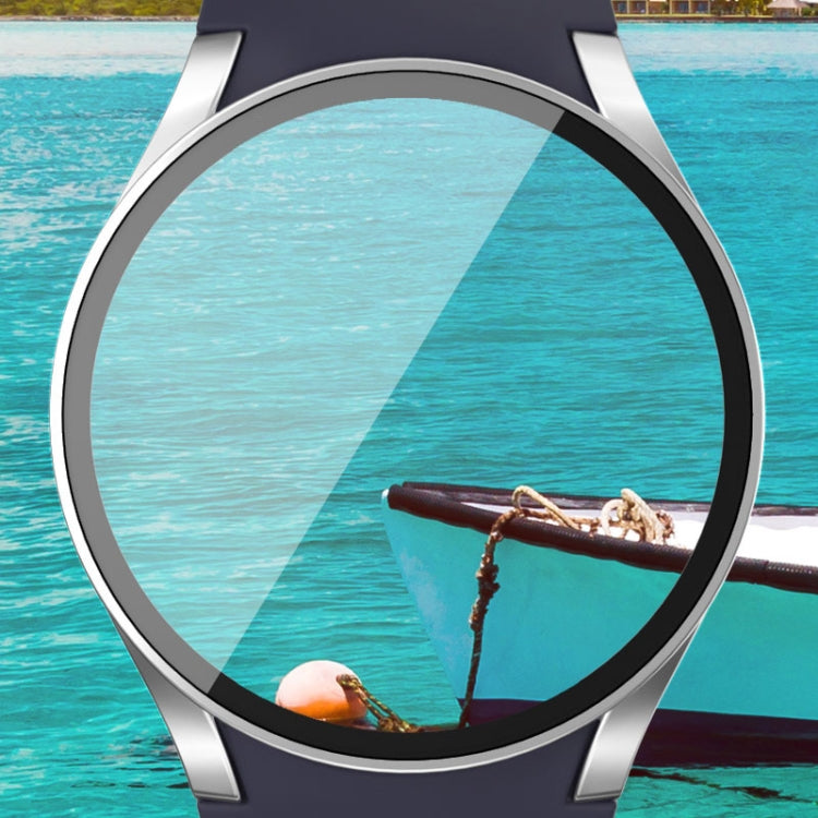 For Samsun Galaxy Watch 7 40mm PC + Tempered Film Integrated Watch Protective Case