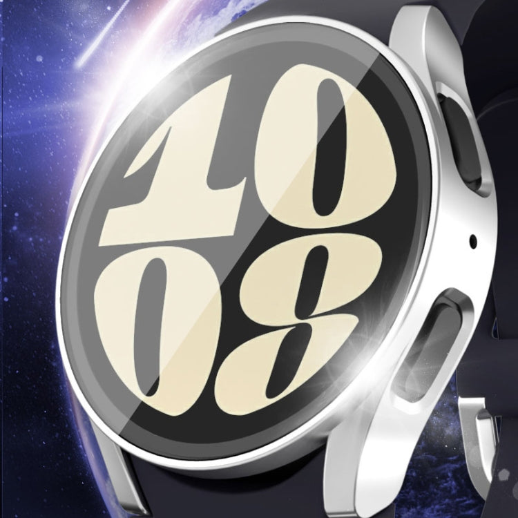 For Samsun Galaxy Watch 7 40mm PC + Tempered Film Integrated Watch Protective Case