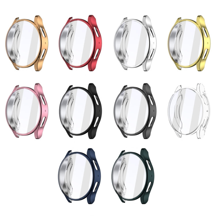 For Samsun Galaxy Watch 7 40mm Full Coverage TPU Electroplated Watch Protective Case