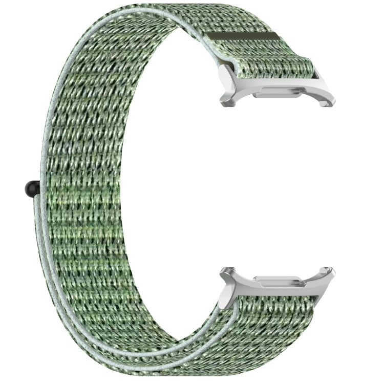 For Samsung Galaxy Watch Ultra 47mm Loop Nylon Hook and Loop Fastener Watch Band