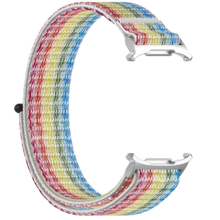 For Samsung Galaxy Watch Ultra 47mm Loop Nylon Hook and Loop Fastener Watch Band