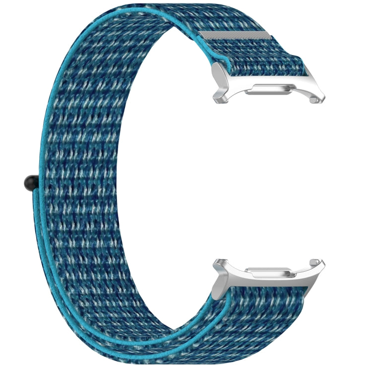 For Samsung Galaxy Watch Ultra 47mm Loop Nylon Hook and Loop Fastener Watch Band
