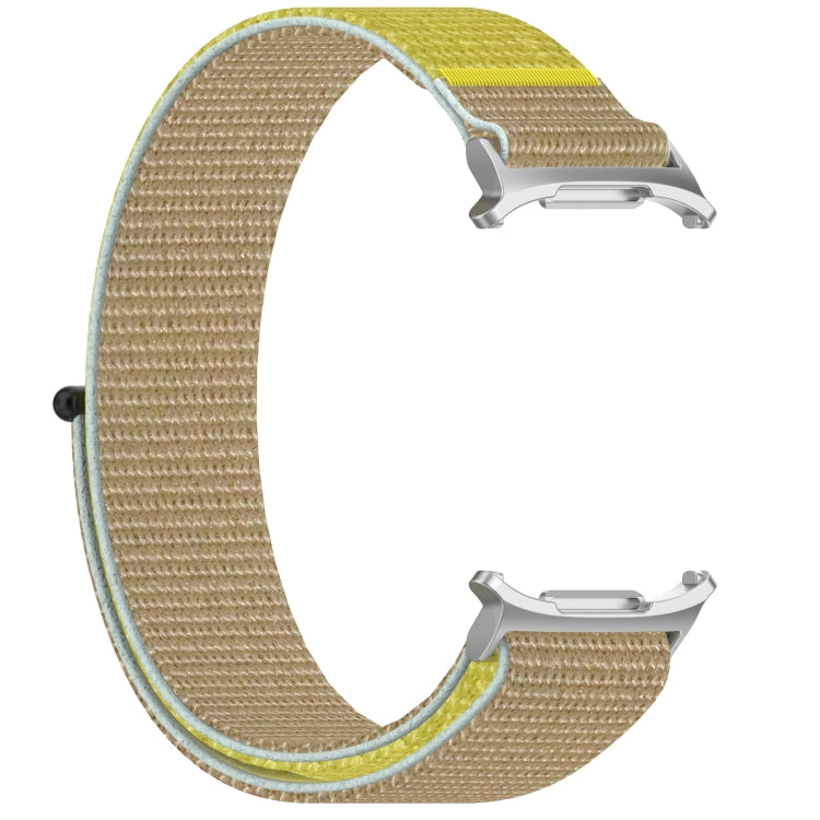 For Samsung Galaxy Watch Ultra 47mm Loop Nylon Hook and Loop Fastener Watch Band