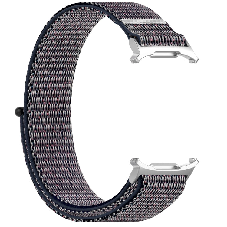 For Samsung Galaxy Watch Ultra 47mm Loop Nylon Hook and Loop Fastener Watch Band