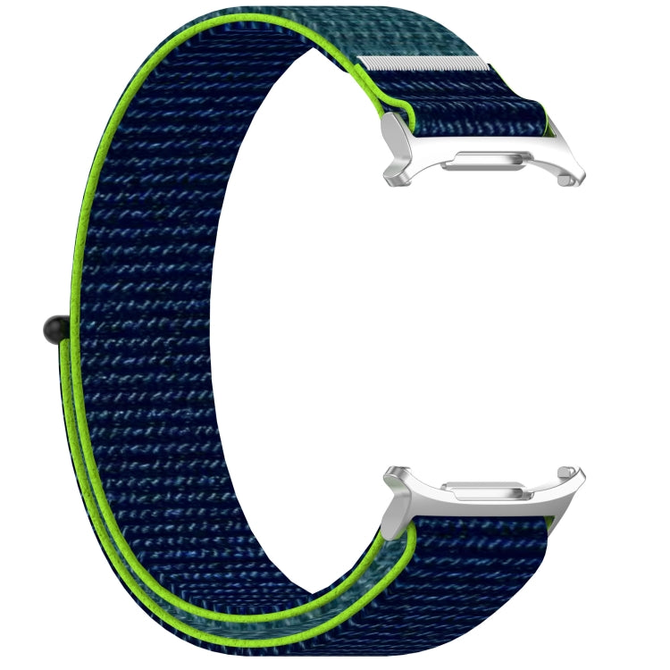 For Samsung Galaxy Watch Ultra 47mm Loop Nylon Hook and Loop Fastener Watch Band