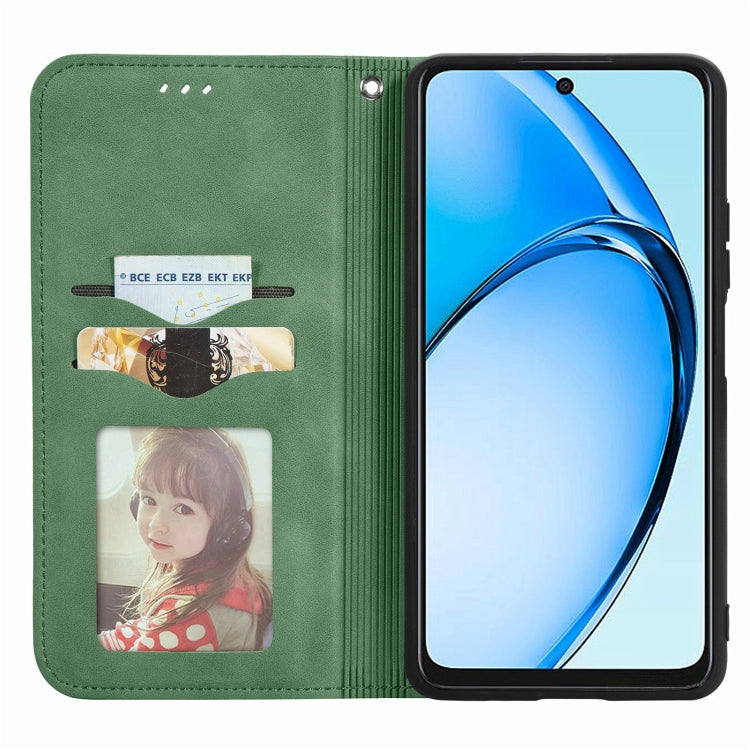 For OPPO A60 Retro Skin Feel Magnetic Flip Leather Phone Case