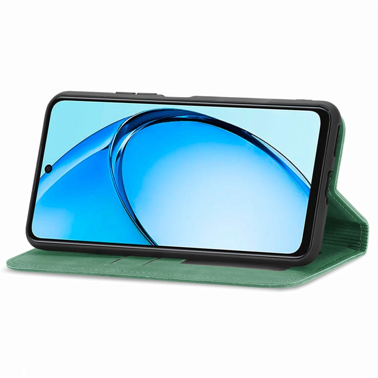 For OPPO A60 Retro Skin Feel Magnetic Flip Leather Phone Case