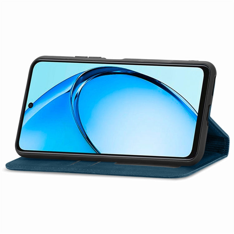 For OPPO A60 Retro Skin Feel Magnetic Flip Leather Phone Case
