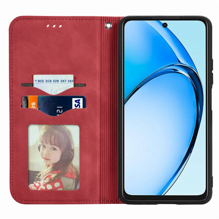 For OPPO A60 Retro Skin Feel Magnetic Flip Leather Phone Case