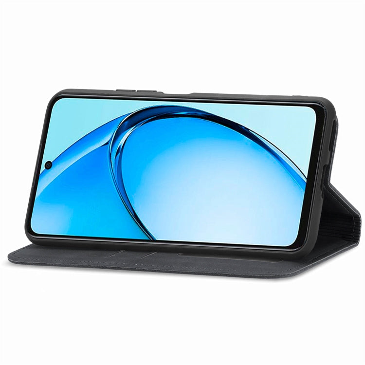 For OPPO A60 Retro Skin Feel Magnetic Flip Leather Phone Case