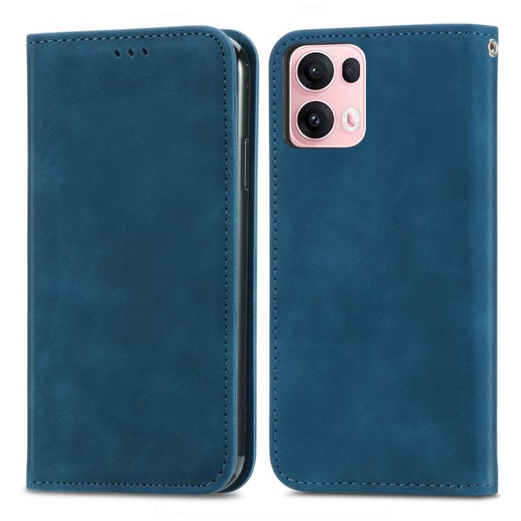 For OPPO Reno13 Pro Retro Skin Feel Magnetic Flip Leather Phone Case