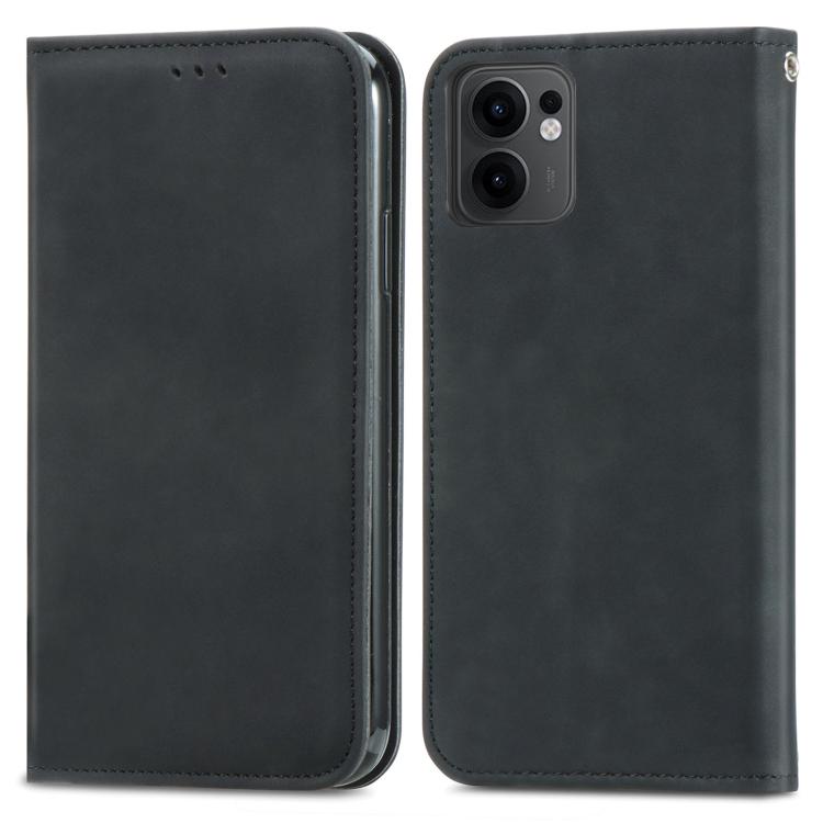 For OPPO Reno13 F Retro Skin Feel Magnetic Flip Leather Phone Case