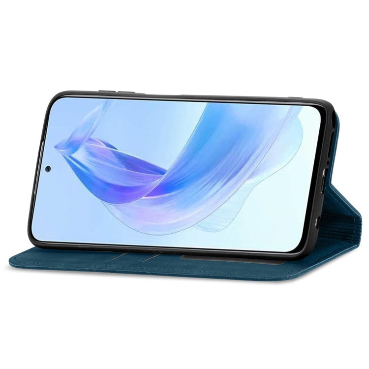 For Honor 90 Lite Retro Skin Feel Magnetic Flip Leather Phone Case