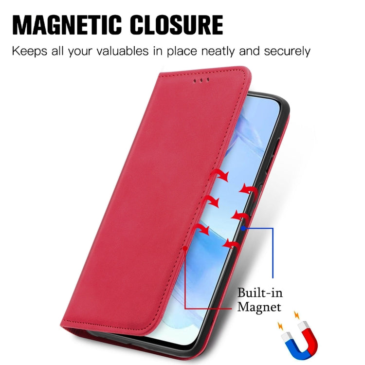 For Honor 90 Lite Retro Skin Feel Magnetic Flip Leather Phone Case